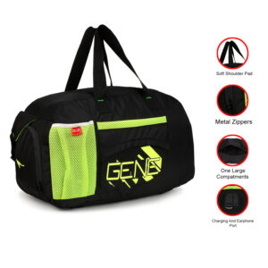 Gene Bags® MN-0329 Duffle / Gym & Travelling Bag with USB Holder and Shoe Cave