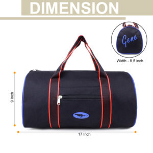 Gene Bags® MN 0296 Duffle Gym Bags/Sports & Travel Bag/Sports Kit/Duffle Bags for Men Women and Boys Girls | Capacity- 25 Liters
