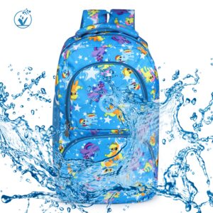Gene Bags® MP-1011 Waterproof School Bags | Trendy Girls College Student Travel | Coaching Backpack | Capacity- 41 Liters(SKY BLUE)
