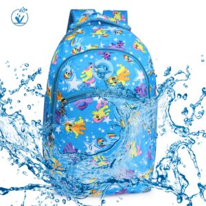 Gene Bags® MP-1010 School Bags With Premium Fabric for Girls & Women | Waterproof College Backpack| Tuition Bag| Capacity- 34 Liters (SKY BLUE)
