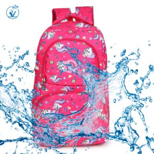 Gene Bags® MP-1011 Waterproof School Bags | Trendy Girls College Student Travel | Coaching Backpack | Capacity- 41 Liters(PINK)